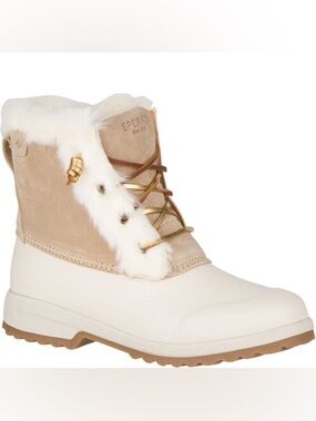 SPERRY Women's Maritime Repel Pac Boots - Sand